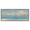 Stupell Industries Distant Painterly Sailboats Framed Giclee Wall Art Design by Sally Swatland